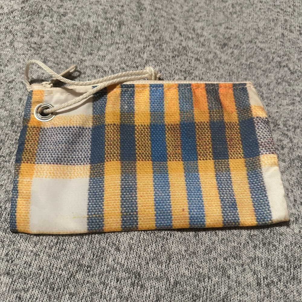 NWOT- striped Sea Bag wristlet